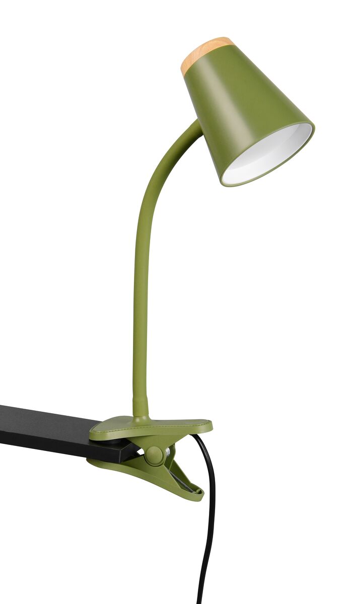 Trio Pongo LED klipsivalaisin vihreä